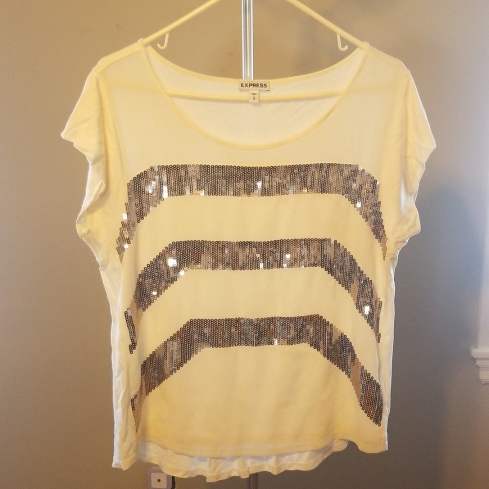 Express sequined shirt